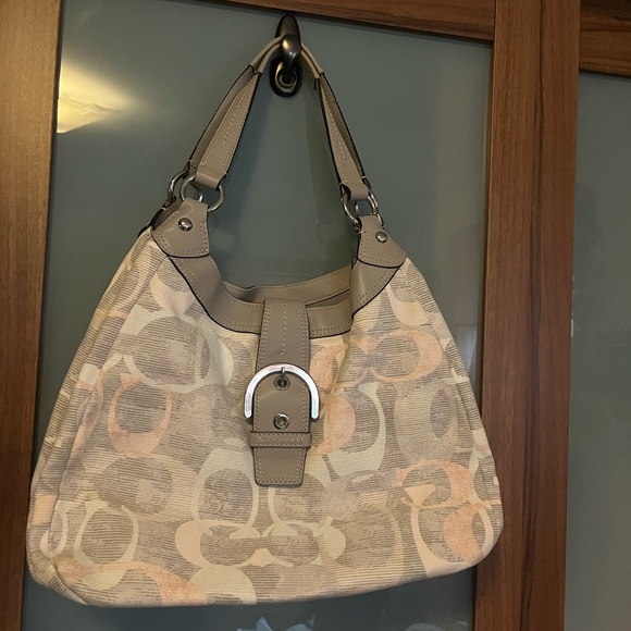 Coach Soho Optic Lynn Shoulder Bag Hobo - Picture 2 of 16